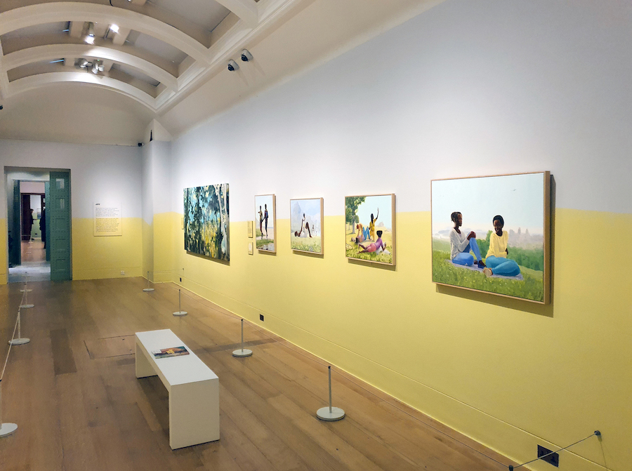 Soulscapes at Dulwich Picture Gallery. Installation photo by Kimathi Donkor, 2024