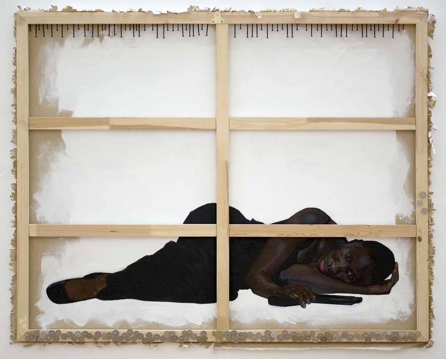 Analyse by Kimathi Donkor, 2008. Installation photograph, Kimathi Donkor, 2008.