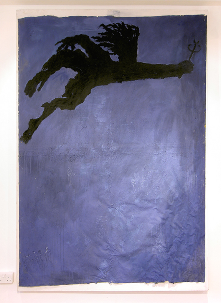 The Flying Doctor by Tam Joseph. Installation photo, Kimathi Donkor, 2007.