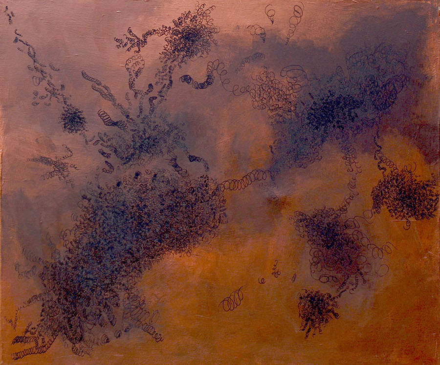 Takoradi (2022, acrylic on linen, 61 x 51cm)